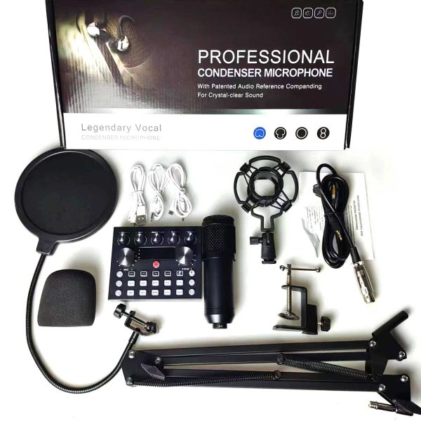 V10 BM-800 PODCAST CONDENSER MICROPHONE