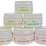 6 steps organic facial kit (40 facials in a kit)