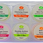 organic facial 6 step (Mini kit 5 facial in a kit)