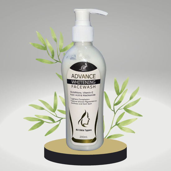 Advance Whitning FaceWash with Glutathione ,Kojic ACID, Niacinamide