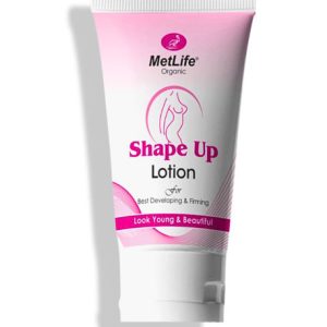 Shape-Up natural breast enhancement lotion SHAPE UP is an herbal based Lotion that helps in breast augmentation process by increasing the breast size. This lotion is contains natural herbs and ingredients which help in breast fullness and also keeps the breast tissues firm. Once the lotion is absorbed by the skin, ingredients begin to encourage the production of tissue growth hormones. Using this lotion regularly can help to promote larger breast size.