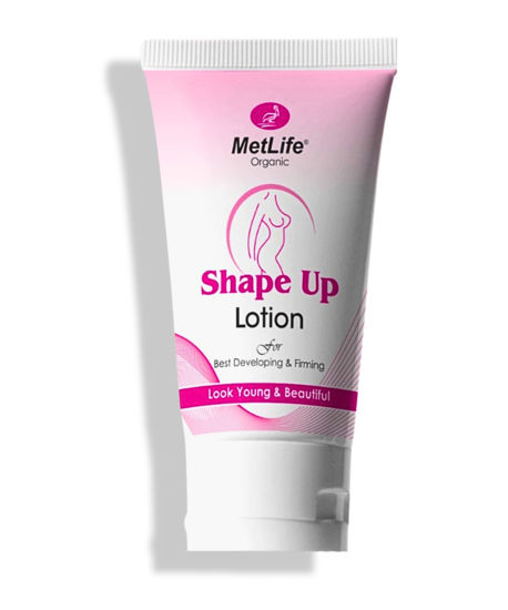 Shape-Up natural breast enhancement lotion SHAPE UP is an herbal based Lotion that helps in breast augmentation process by increasing the breast size. This lotion is contains natural herbs and ingredients which help in breast fullness and also keeps the breast tissues firm. Once the lotion is absorbed by the skin, ingredients begin to encourage the production of tissue growth hormones. Using this lotion regularly can help to promote larger breast size.