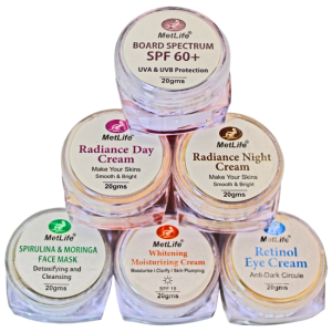 pack of 6 creams (travel pack)